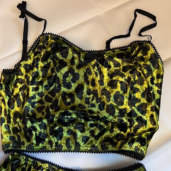 2 Piece Satin Spaghetti Strap Camisole Shorts Pajama Set - Picture 3 of 3